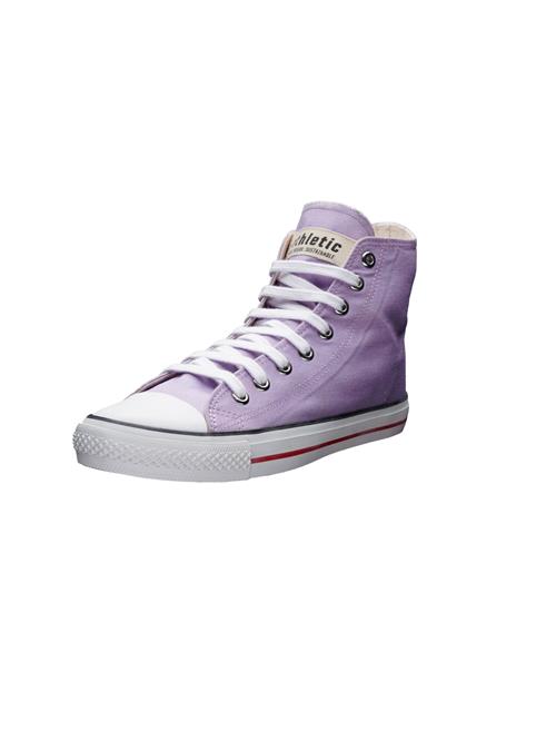 Se Ethletic Sneaker high 'White Cap Hi Cut'  lilla / rød / hvid ved About You