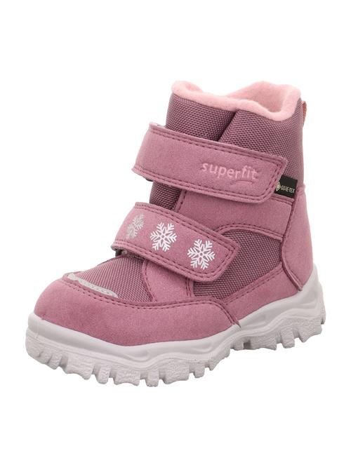 SUPERFIT Snowboots 'Husky 1'  lysviolet / lyserød / hvid