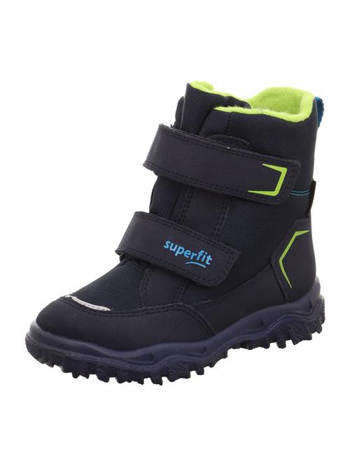 Se SUPERFIT Snowboots 'Husky'  navy / azur / æble ved About You