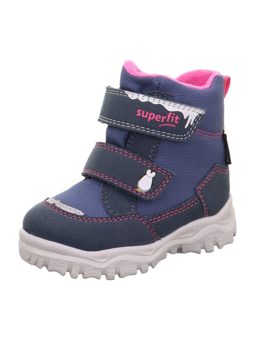 SUPERFIT Snowboots 'Husky1'  blå / natblå / hvid