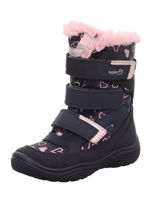 SUPERFIT Snowboots 'Crystal'  blå / lyserød