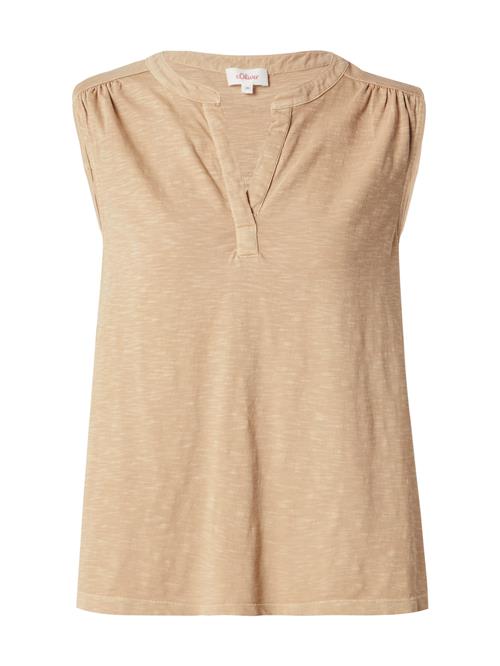 Se s.Oliver Bluse  mørkebeige ved About You