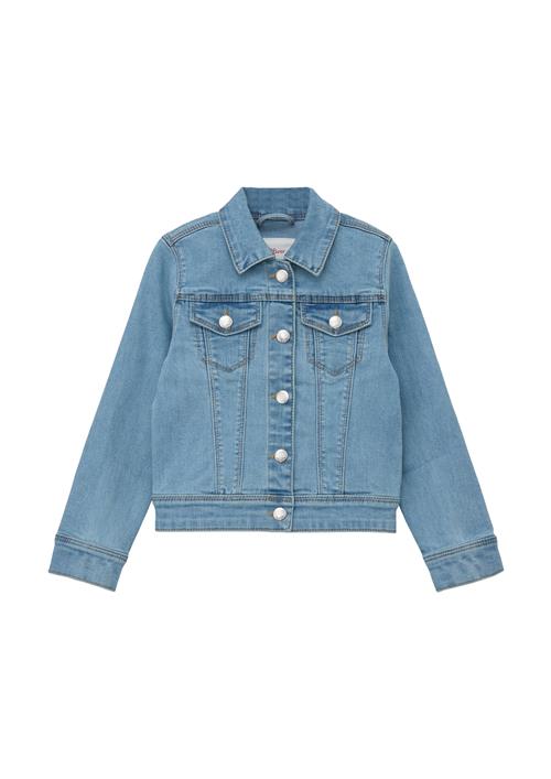 s.Oliver Overgangsjakke  blue denim / lilla