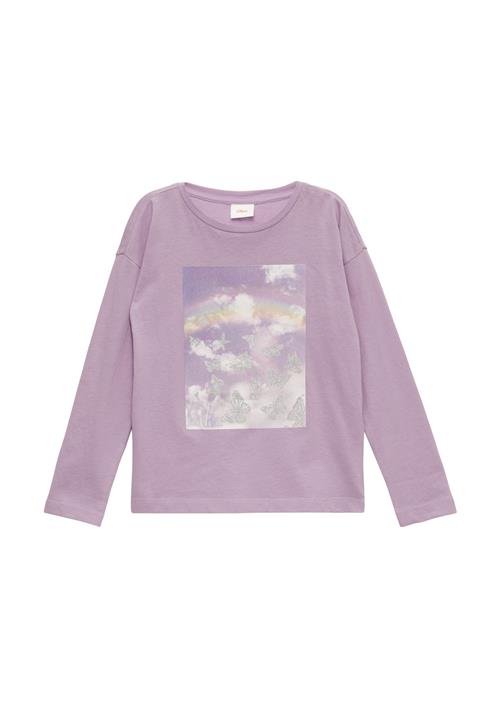 s.Oliver Bluser & t-shirts  lavendel / orkidee / sølv / offwhite