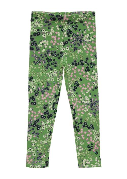 s.Oliver Leggings  grøn / lilla / pink / hvid