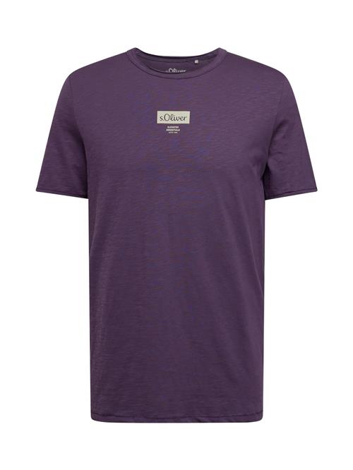 s.Oliver Bluser & t-shirts  beige / aubergine