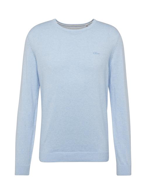 Se s.Oliver Pullover  lyseblå ved About You