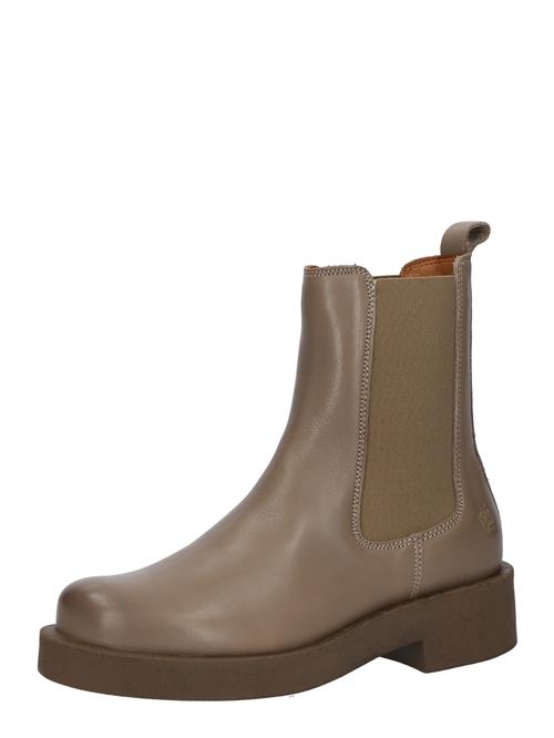 Se Apple of Eden Chelsea Boots 'CALVIA 28'  mudderfarvet ved About You