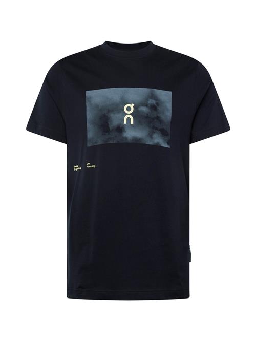 On Bluser & t-shirts 'Cloudlocker'  navy / pastelgul / sort