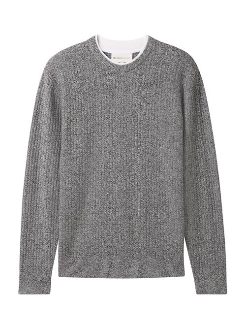 TOM TAILOR DENIM Pullover  grå-meleret