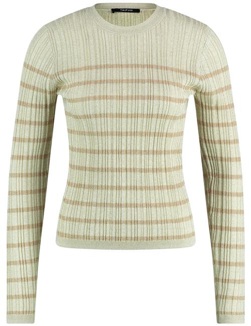 Se TAIFUN Pullover  mørkebeige / mint ved About You