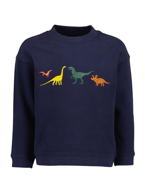 BLUE SEVEN Sweatshirt  natblå / gul / gran / orange