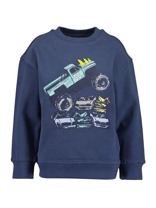 BLUE SEVEN Sweatshirt  mørkeblå / gul / mint / hvid