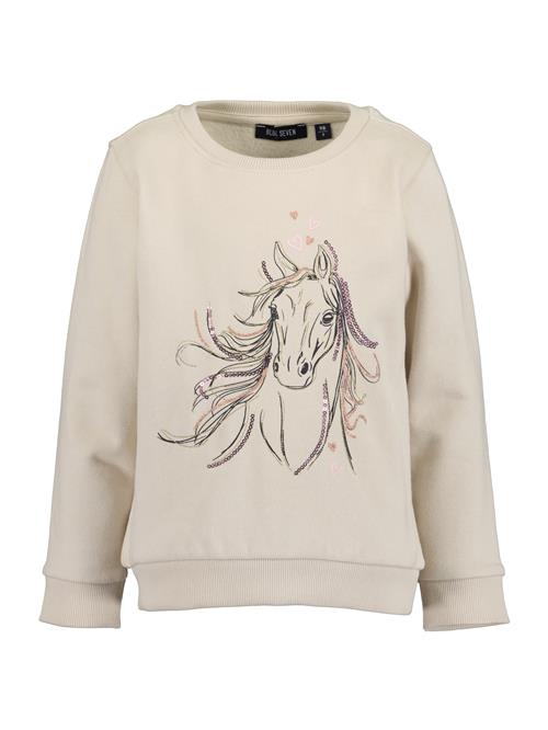 BLUE SEVEN Sweatshirt  creme / oliven / lilla / lyserød