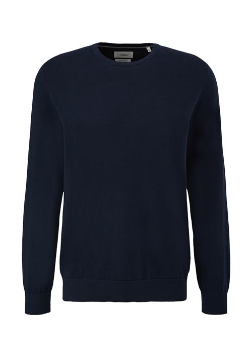 Se s.Oliver BLACK LABEL Pullover  navy ved About You