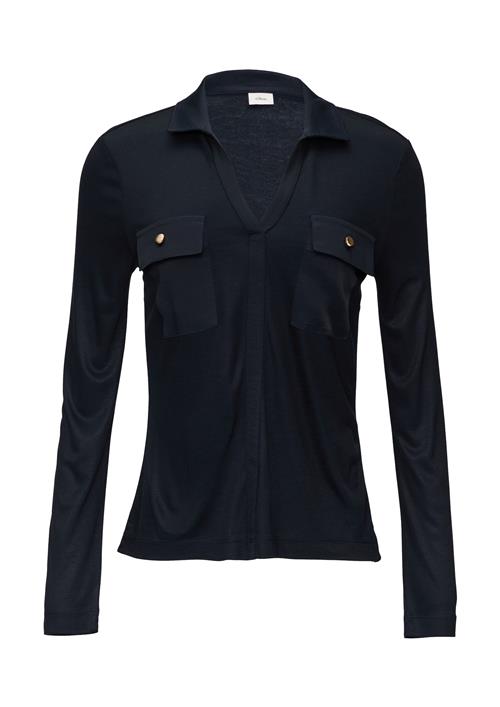 s.Oliver BLACK LABEL Shirts  navy