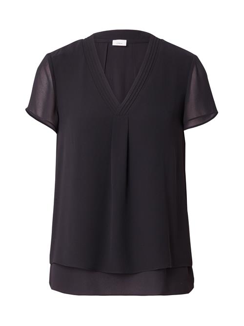 s.Oliver BLACK LABEL Bluse  sort