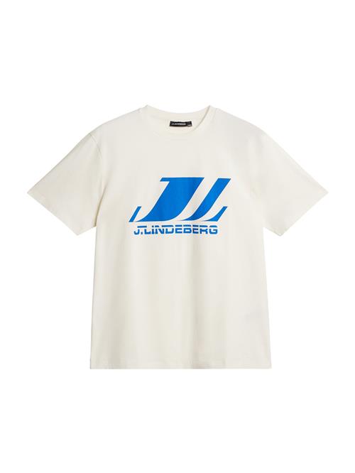 J.Lindeberg Bluser & t-shirts 'Parcy'  creme / royalblå