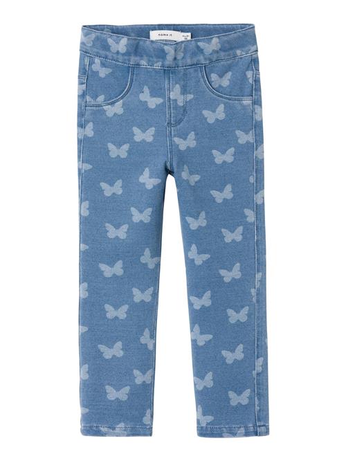 Se NAME IT Leggings 'NMFSalli'  blue denim / lyseblå ved About You