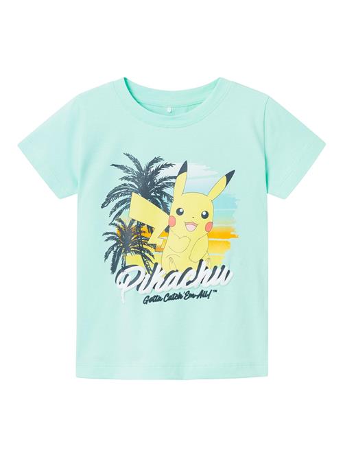 Se NAME IT Shirts 'MATINIS POKEMON'  himmelblå / curry / citrongul / sort ved About You