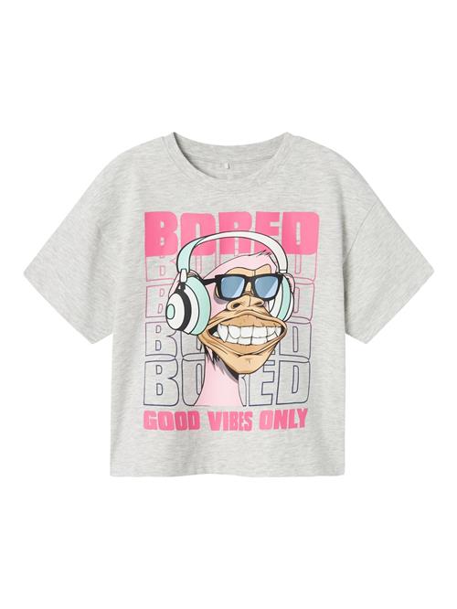 Se NAME IT Bluser & t-shirts 'Bored Ape'  grå-meleret / blandingsfarvet ved About You