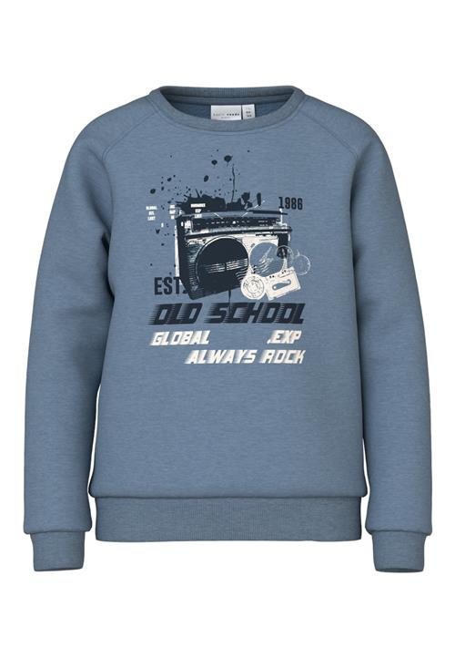 Se NAME IT Sweatshirt 'VION'  marin / navy / offwhite ved About You