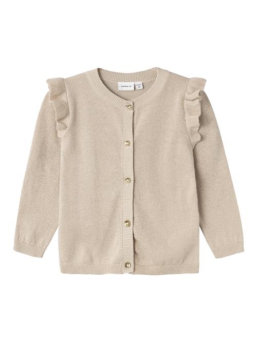 Se NAME IT Cardigan 'NMFAbinne'  beige ved About You