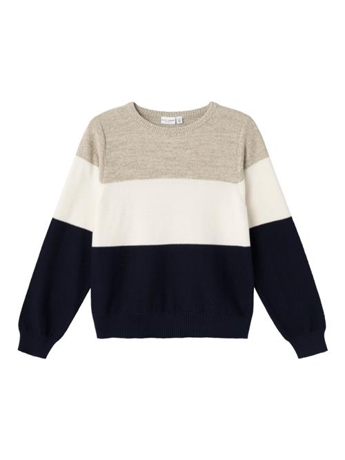 NAME IT Pullover 'NKMVohan'  navy / brokade / uldhvid