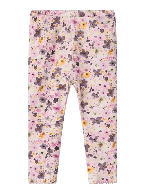 NAME IT Leggings 'LOSA'  gul / brombær / lyserød / hvid