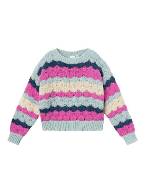 NAME IT Pullover 'NKFNUNNA'  creme / marin / mint / lys pink