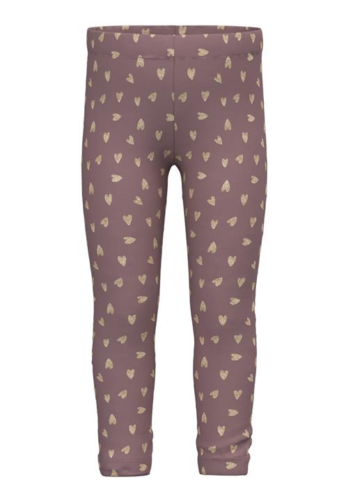 Se NAME IT Leggings 'NMFTavina'  guld / lysviolet ved About You