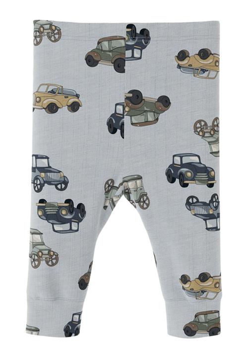 NAME IT Leggings 'NBMWang'  camel / natblå / dueblå / mørkegrøn