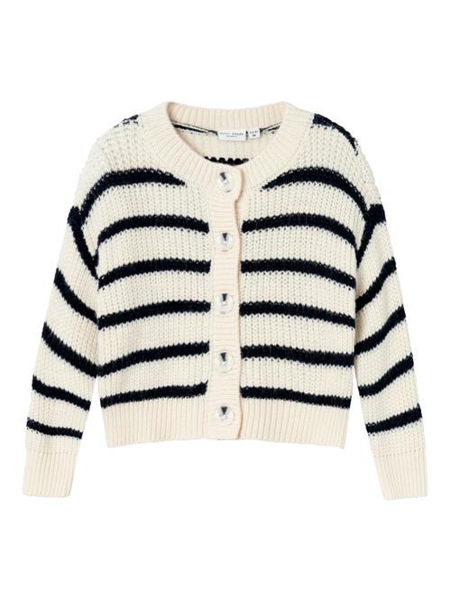 Se NAME IT Cardigan 'NMFVeronja'  creme / sort ved About You