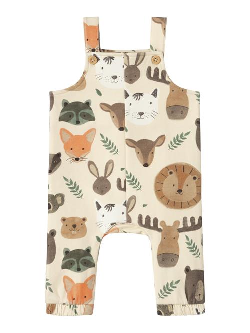 NAME IT Overalls 'NBMorvan'  beige / brun / grøn / orange