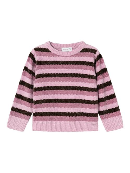 NAME IT Pullover 'NMFOSILLE'  choko / lyserød / eosin