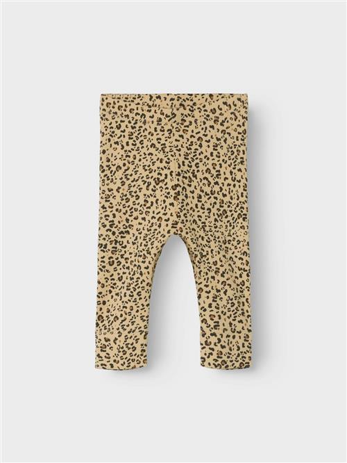 NAME IT Leggings  beige / brun / sort