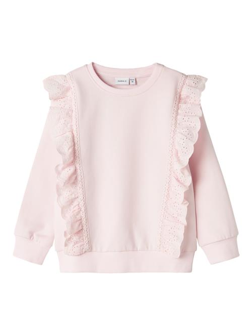 NAME IT Sweatshirt 'LUVA'  pastelpink