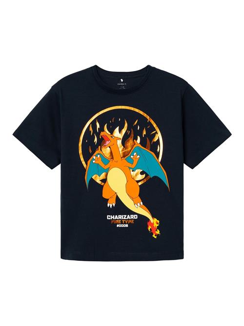 Se NAME IT Shirts 'Pokémon'  natblå / cyanblå / gul / orange ved About You