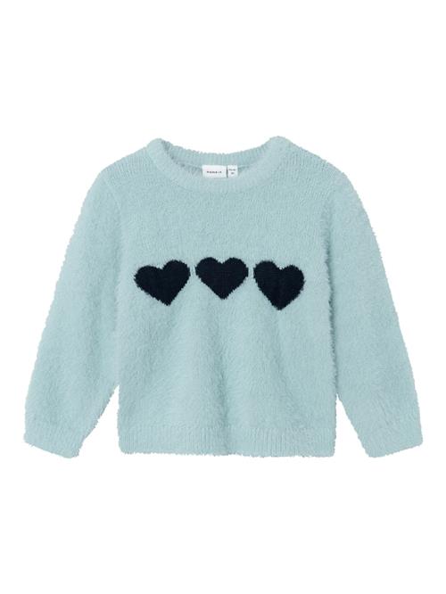 Se NAME IT Pullover 'NELISE'  azur / sort ved About You