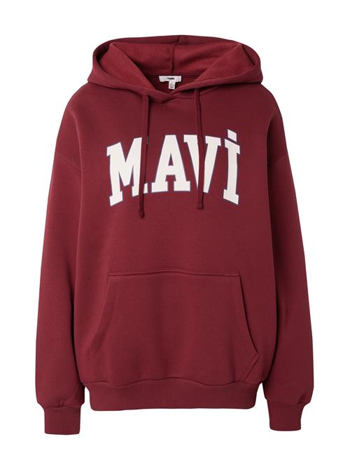 Se Mavi Sweatshirt  safir / bordeaux / hvid ved About You