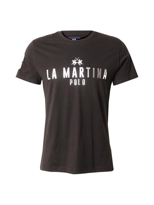 La Martina Bluser & t-shirts  sort / sølv / offwhite