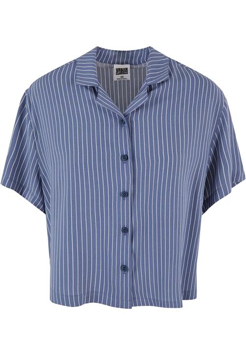 Urban Classics Shirts 'Resort'  blå / hvid