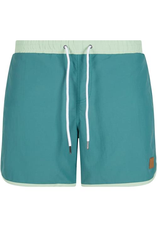 Urban Classics Badeshorts  smaragd / pastelgrøn