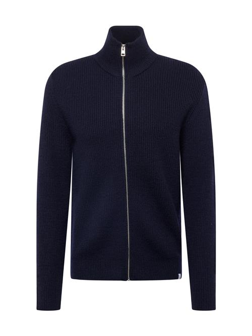 NORSE PROJECTS Cardigan 'Hagen'  navy / offwhite