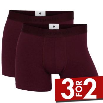 JBS of Denmark 2P Tights Boxers Vinrød  3XL Herre