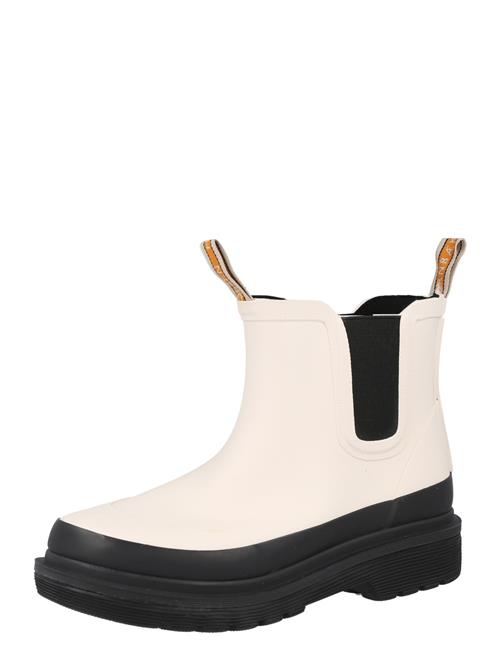 ILSE JACOBSEN Chelsea Boots  beige / sort