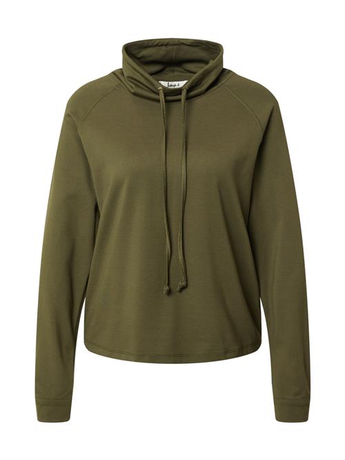 Se Liebesglück Sweatshirt 'Romy'  khaki ved About You