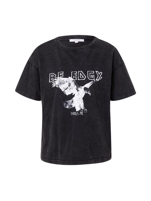 Se BE EDGY Shirts 'Ola'  sort-meleret / offwhite ved About You