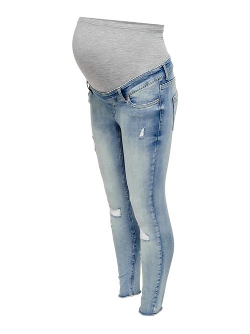 Se Only Maternity Jeans 'Onlblush'  blue denim / grå ved About You