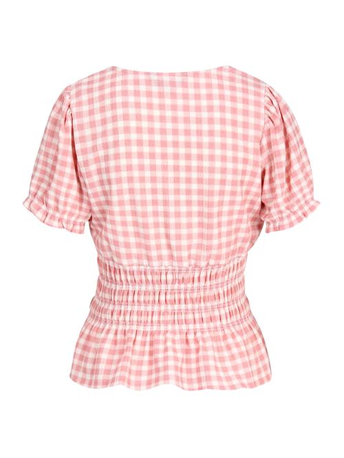 Dorothy Perkins Bluse  lys pink / hvid